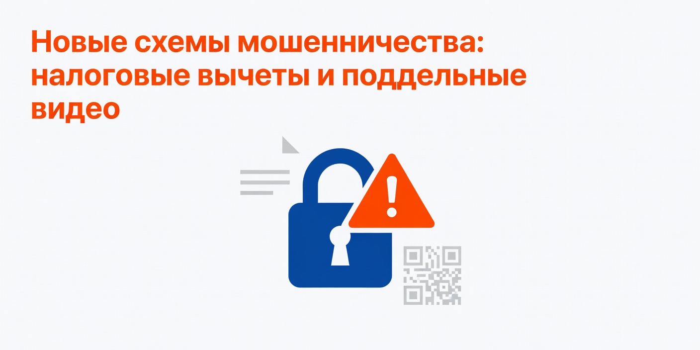 Новые схемы мошенничества: налоговые вычеты и поддельные видео