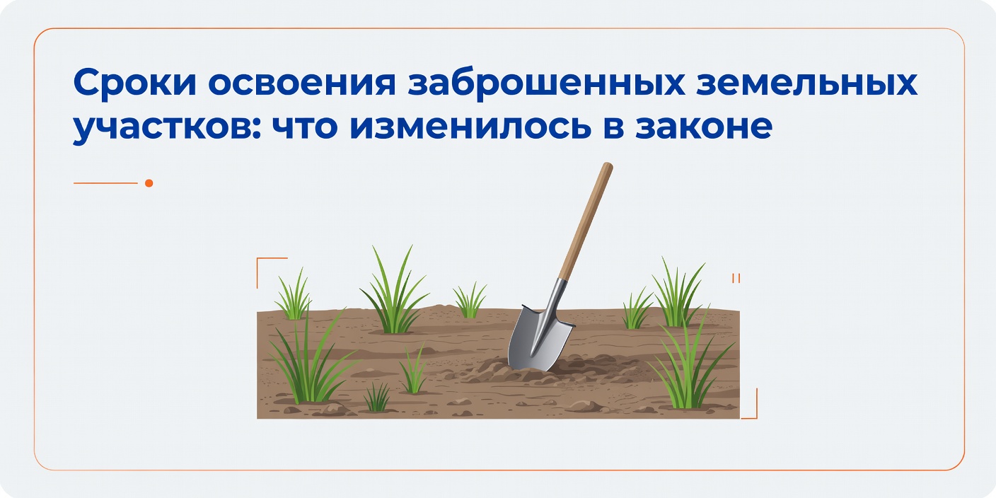 Сроки освоения заброшенных земельных участков: что изменилось в законе