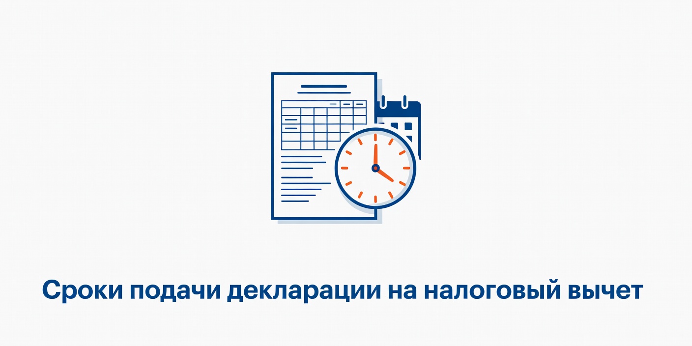 Сроки подачи декларации на налоговый вычет: до 30 апреля или до конца года?