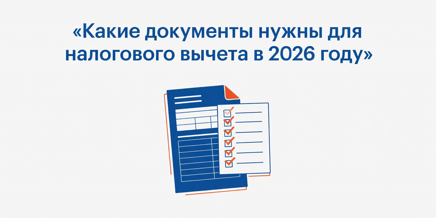 Какие документы нужны для налогового вычета в 2026 году