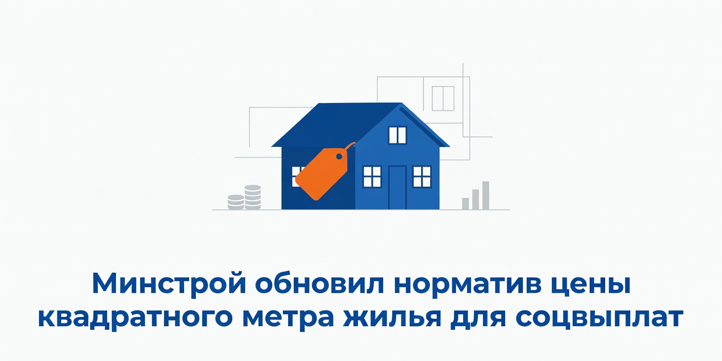 Минстрой обновил норматив цены квадратного метра жилья для соцвыплат