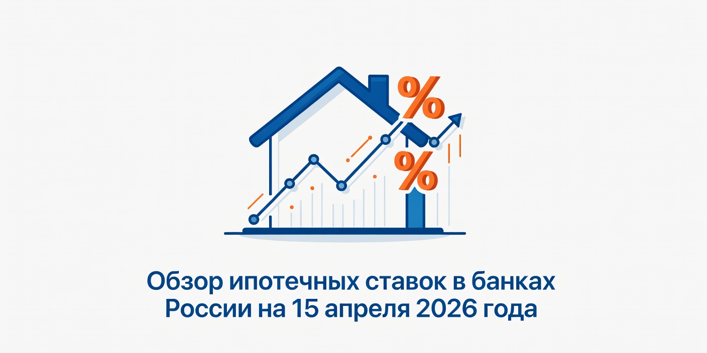Обзор ипотечных ставок в банках России на 15 апреля 2026 года
