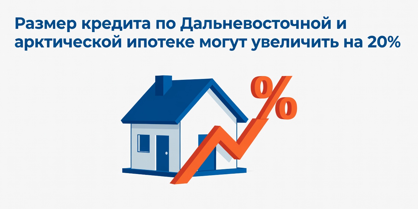 Размер кредита по Дальневосточной и арктической ипотеке могут увеличить на 20%