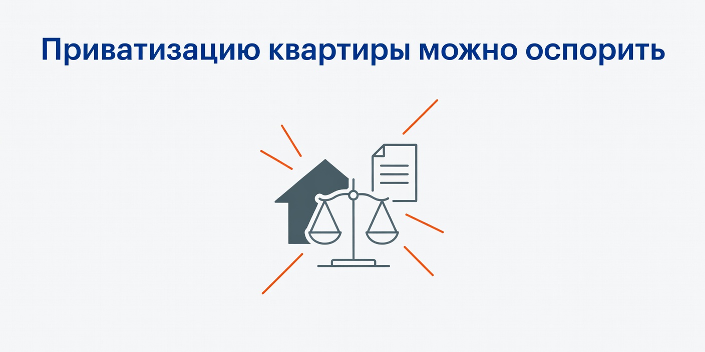 Приватизацию квартиры можно оспорить даже спустя годы