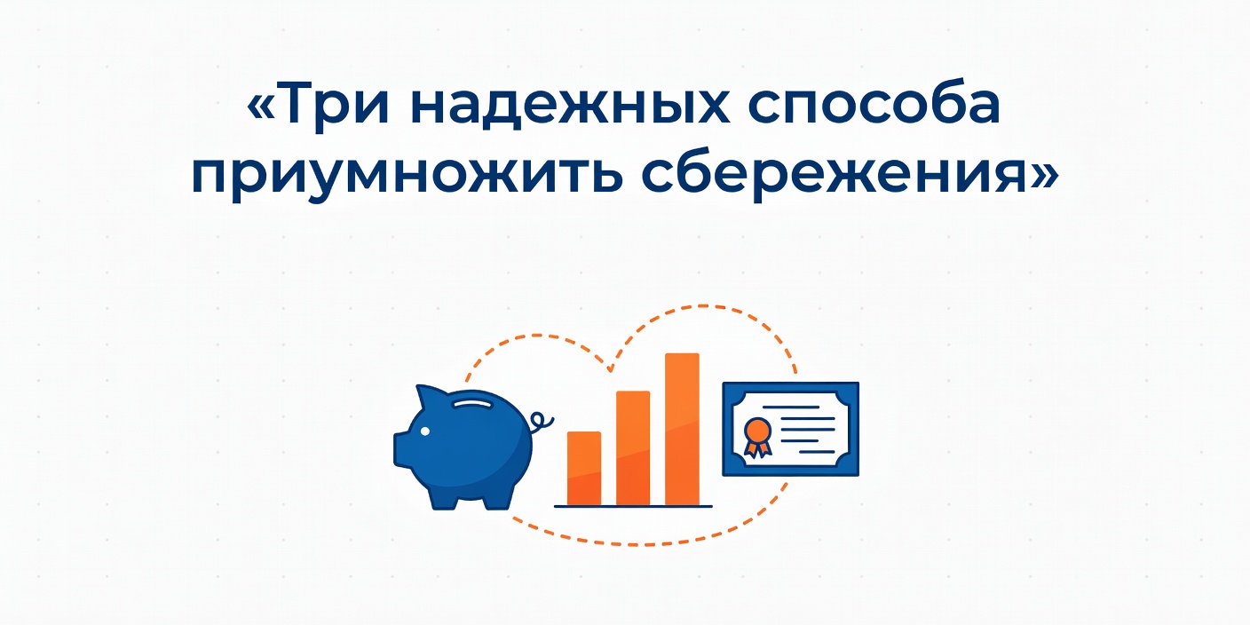 Три надежных способа приумножить сбережения при небольшом доходе