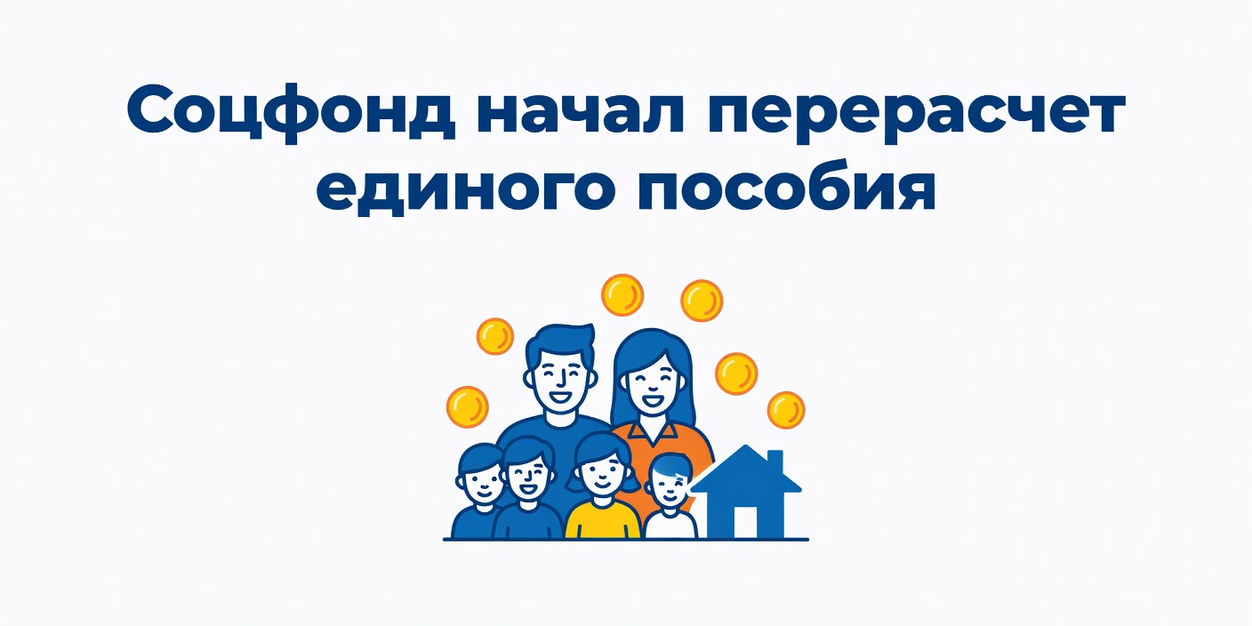 Соцфонд начал перерасчет единого пособия для многодетных семей