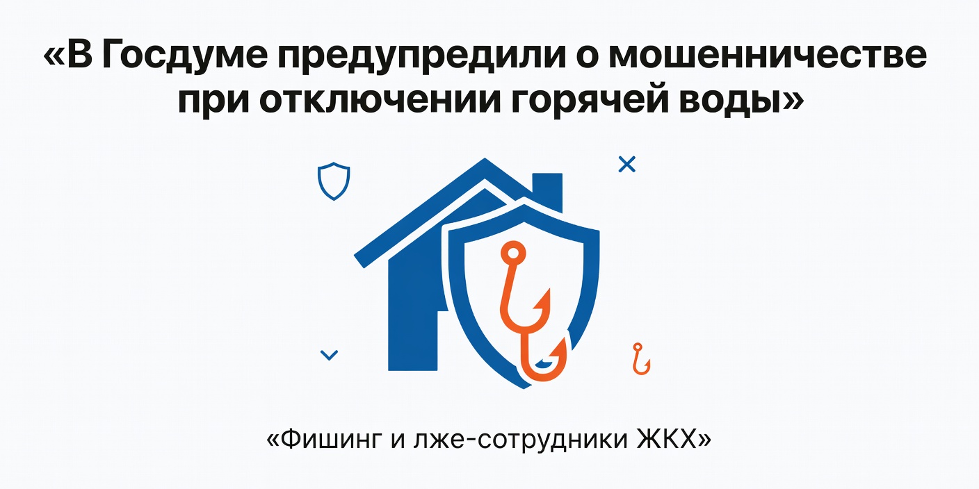 В Госдуме предупредили о мошенничестве при отключении горячей воды