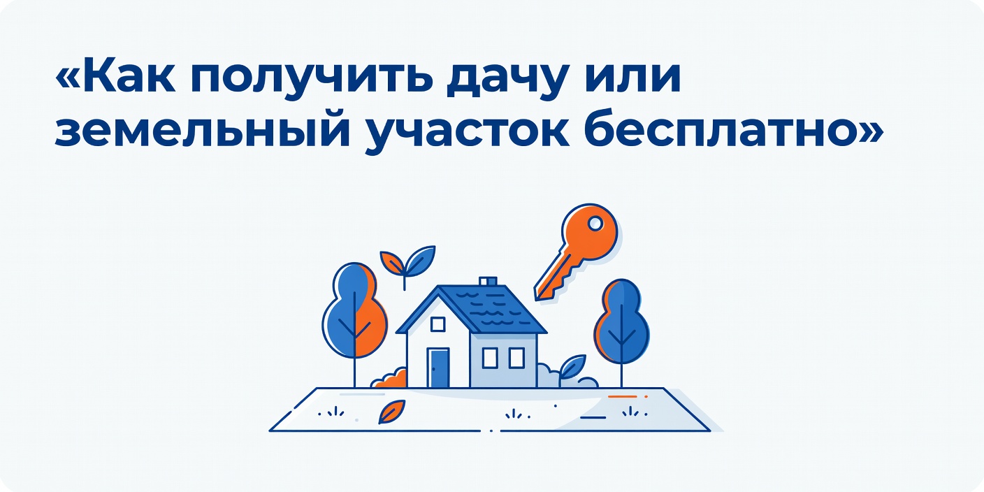 Как получить дачу или земельный участок бесплатно: кто имеет право