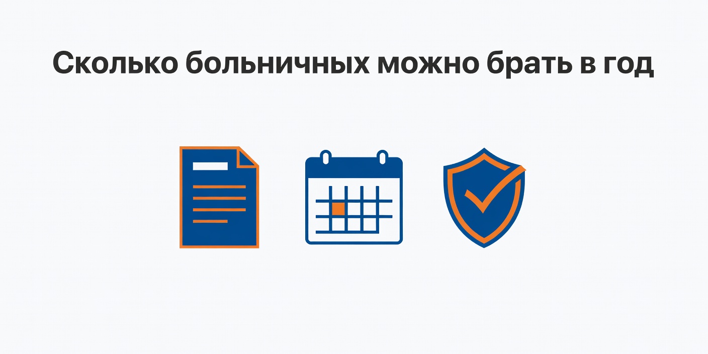 Сколько больничных можно брать в год: лимиты и правила оплаты