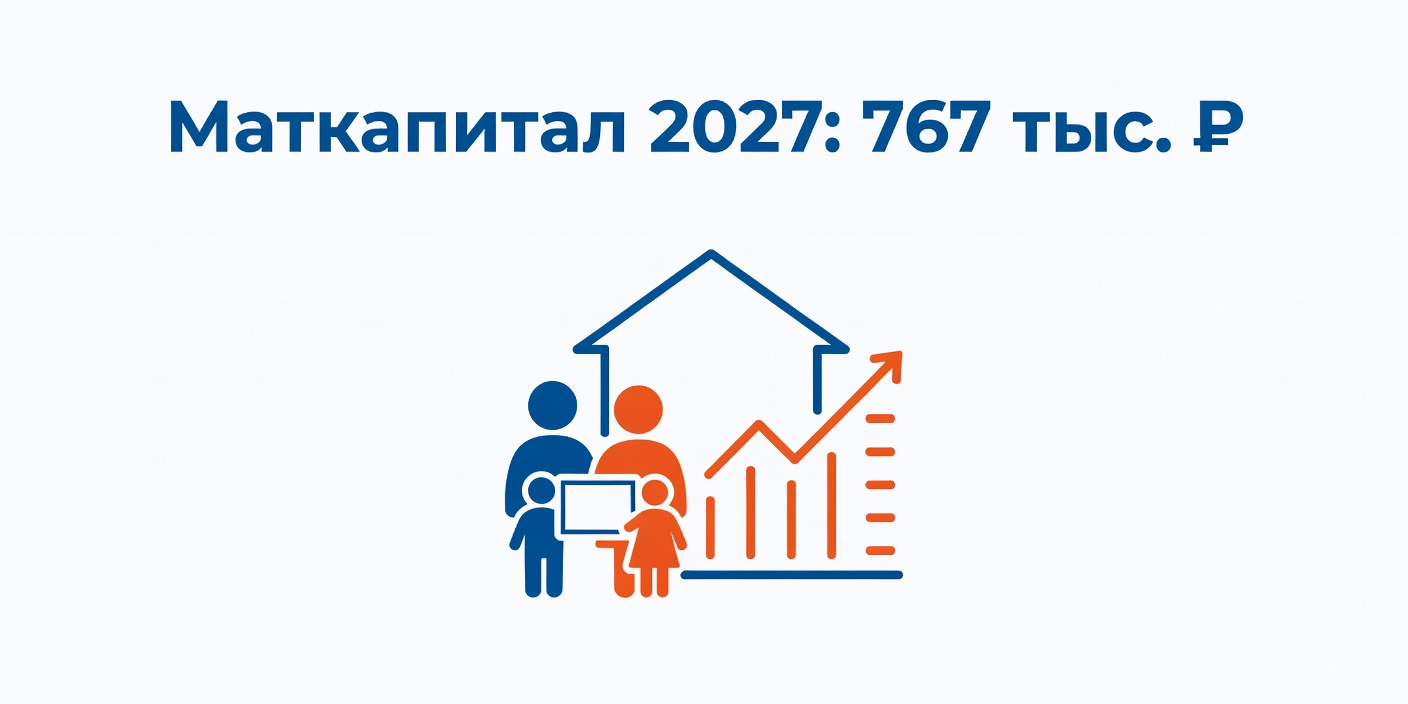 Маткапитал в 2027 году: назван прогнозный размер выплаты