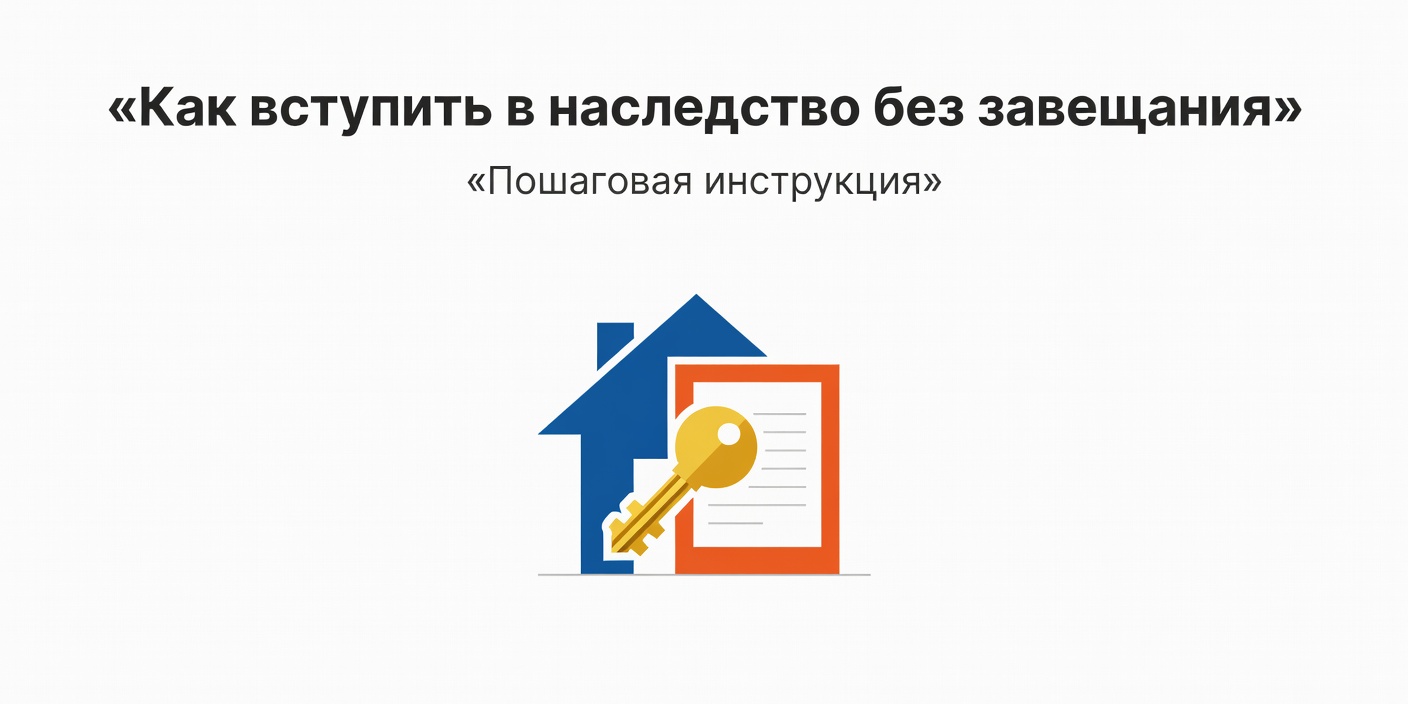 Как вступить в наследство после смерти родственника без завещания