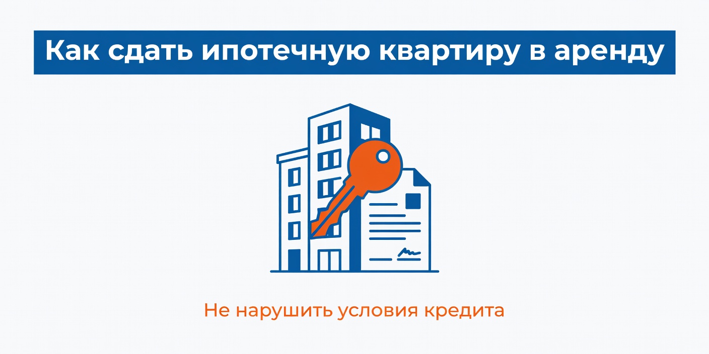 Как сдать ипотечную квартиру в аренду и не нарушить условия кредита