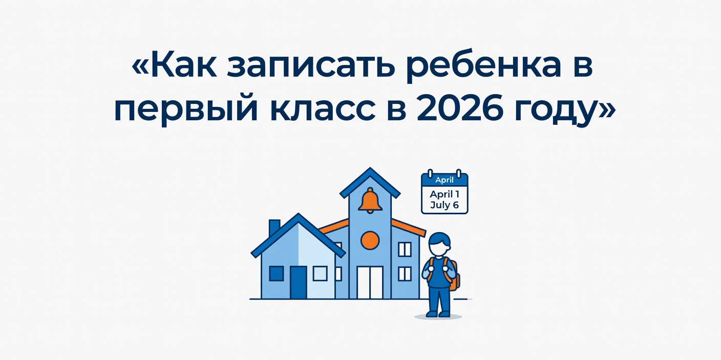 Как записать ребенка в первый класс в 2026 году: разъяснения Госдумы