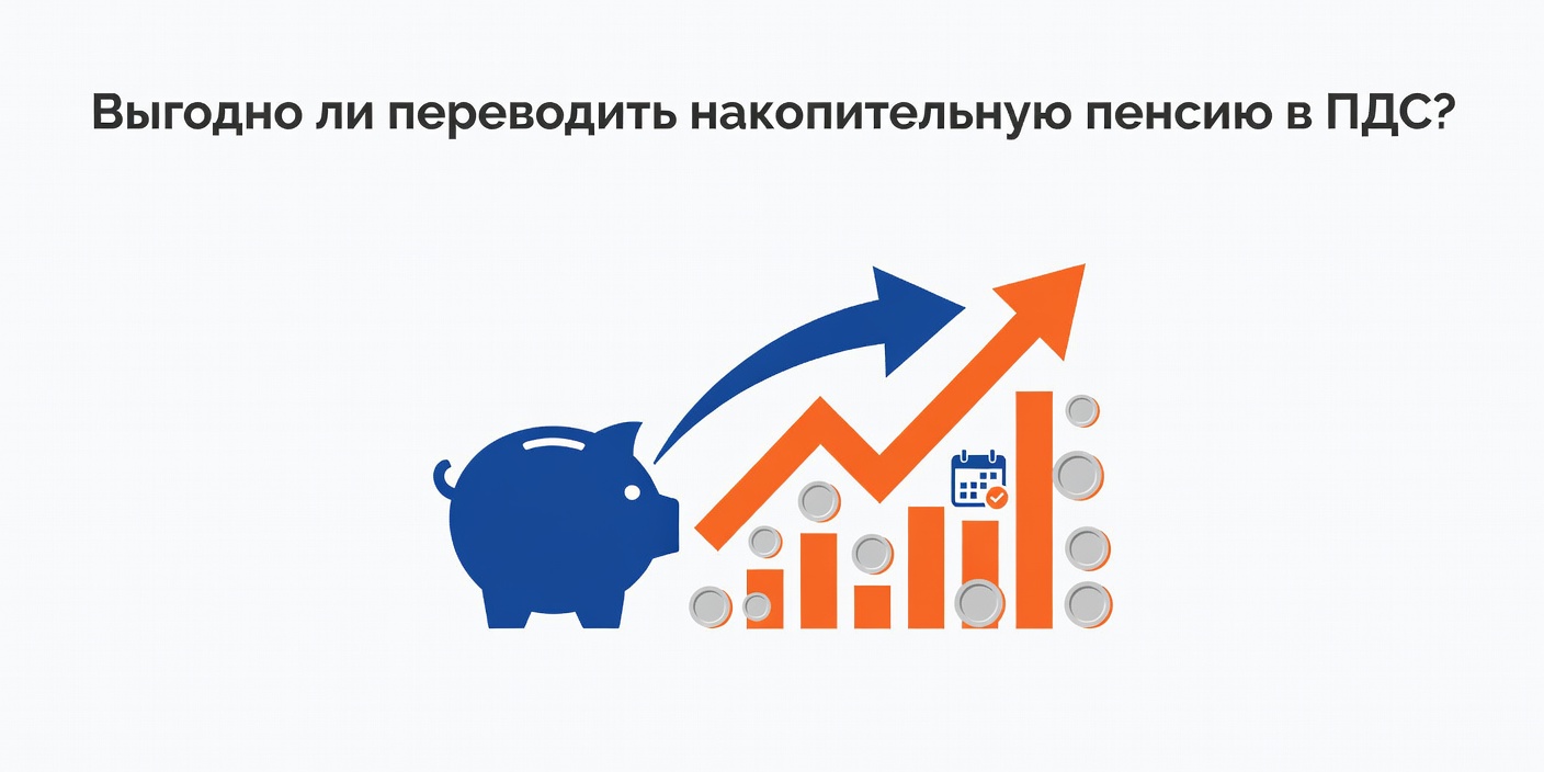 Выгодно ли переводить накопительную пенсию в ПДС