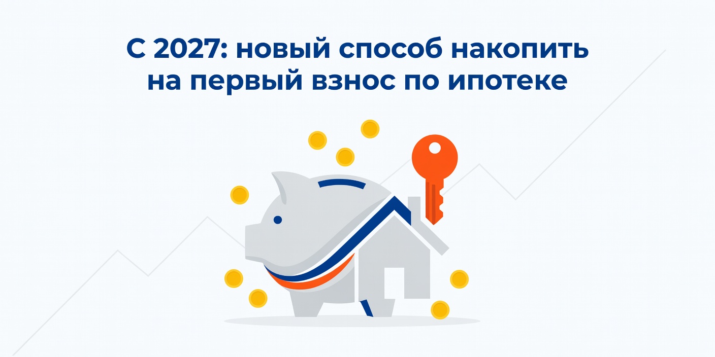 С 2027 года россияне смогут копить на первоначальный взнос через жилищные сбережения