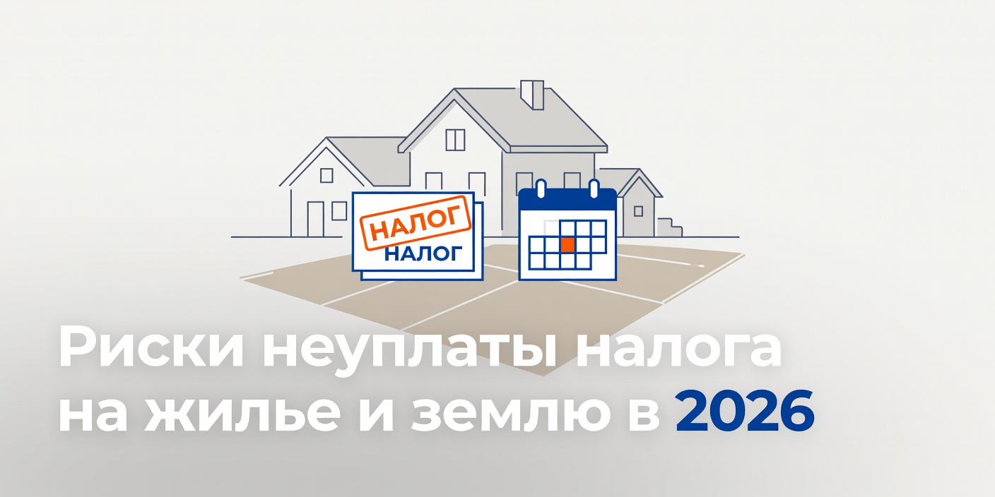 Риски неуплаты налога на жилье и землю за 2025 год