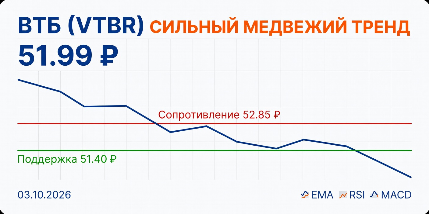 VTBR (ВТБ): Технический анализ на 03.10.2026