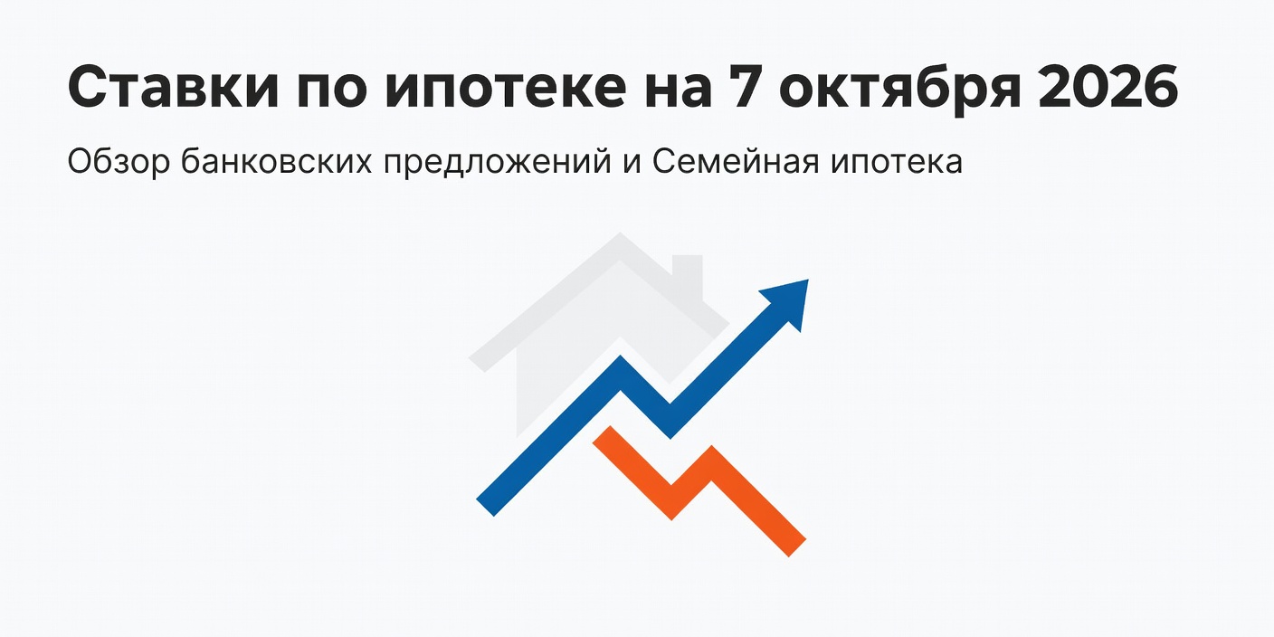 Обзор ставок по ипотеке в банках на 7 октября 2026 года