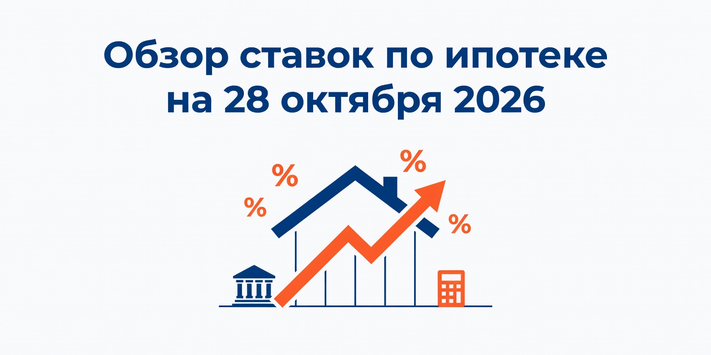 Обзор ставок по ипотеке в банках на 28 октября 2026 года